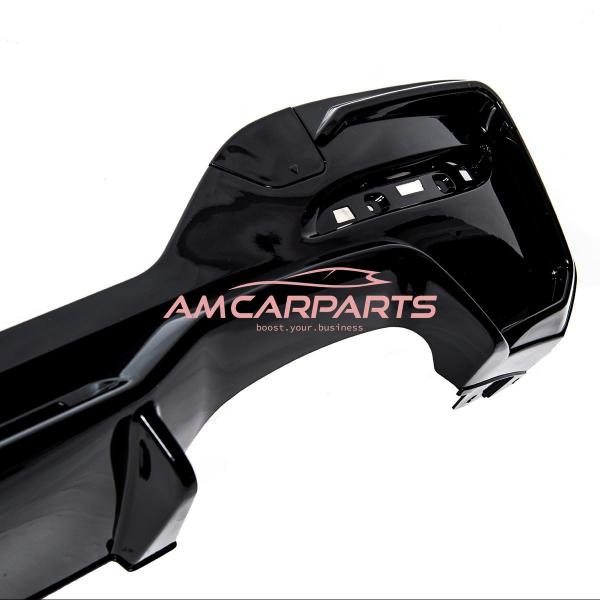 Upgrade Sport Design Heck Diffusor passend für BMW 1er F20 / F21 Facelift 15-19 Hochglanz schwarz