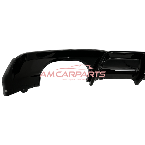 Upgrade Sport Design Heck Diffusor passend für BMW 3er F30 / F31 Limousine / Touring 11-18 Hochglanz schwarz
