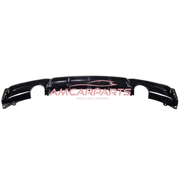 Upgrade Sport Design Heck Diffusor passend für BMW 3er F30 / F31 Limousine / Touring 11-18 Hochglanz schwarz