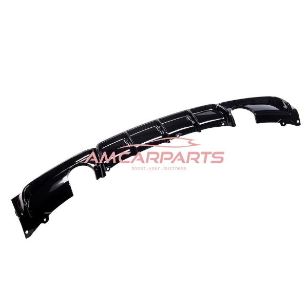 Upgrade Sport Design Heck Diffusor passend für BMW 3er F30 / F31 Limousine / Touring 11-18 Hochglanz schwarz