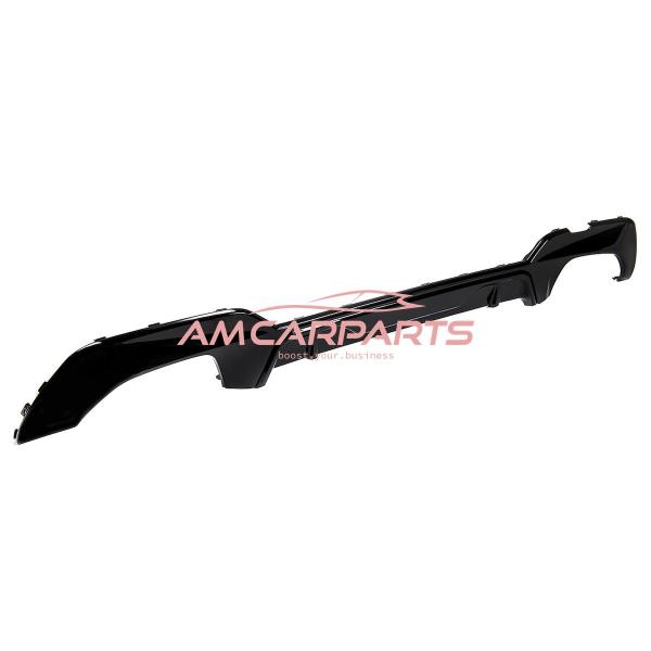 Upgrade Sport Design Heck Diffusor passend für BMW 3er G20 / G21 Limousine / Touring 19-22 Hochglanz schwarz