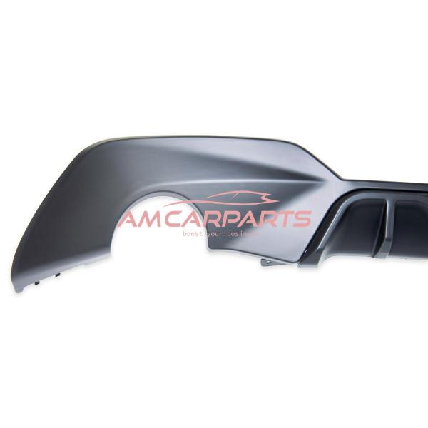 Upgrade Sport Design Heck Diffusor passend für BMW 3er G20 / G21 Vor-Facelift Limousine / Touring 18+ Matt schwarz