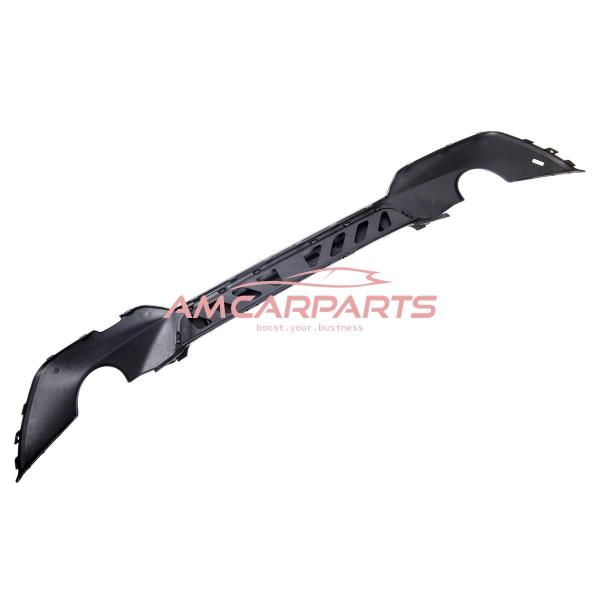 Upgrade Sport Design Heck Diffusor passend für BMW 3er G20 / G21 Vor-Facelift Limousine / Touring 18+ Hochglanz schwarz / Carbon-Optik