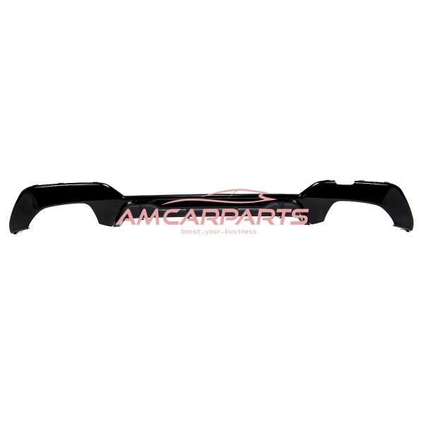 Upgrade Sport Design Heck Diffusor passend für BMW 3er G20 / G21 Vor-Facelift Limousine / Touring 18+ Hochglanz schwarz