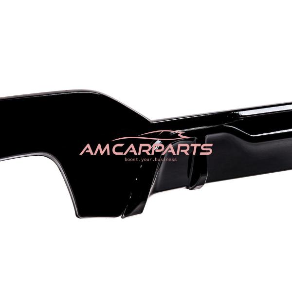 Upgrade Sport Design Heck Diffusor passend für BMW 3er G20 / G21 Vor-Facelift Limousine / Touring 18+ Hochglanz schwarz