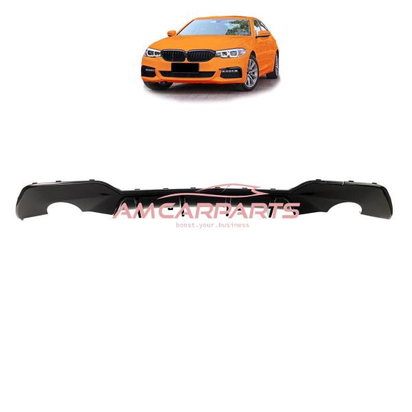 Upgrade Sport Design Heck Diffusor passend für BMW 3er G20 / G21 Vor-Facelift Limousine / Touring 19-22 Hochglanz schwarz