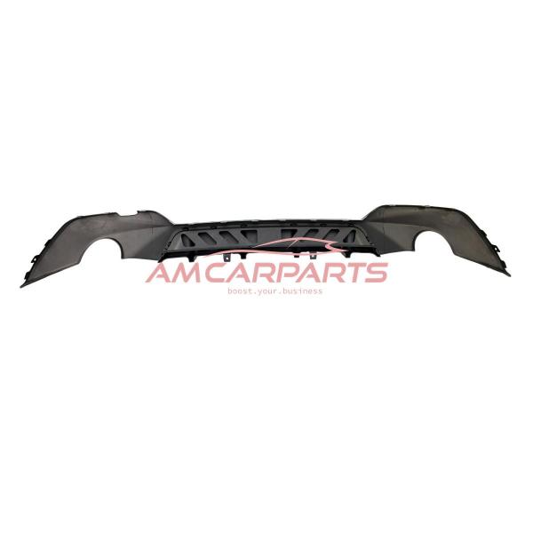 Upgrade Sport Design Heck Diffusor passend für BMW 3er G20 / G21 Vor-Facelift Limousine / Touring 19-22 Hochglanz schwarz