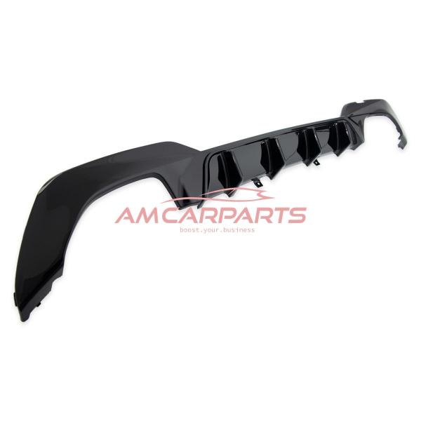 Upgrade Sport Design Heck Diffusor passend für BMW 3er G20 / G21 Vor-Facelift Limousine / Touring 18+ Hochglanz schwarz