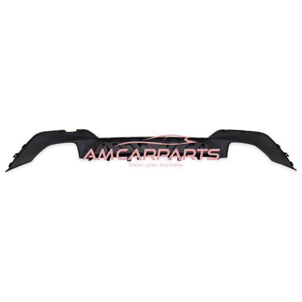 Upgrade Sport Design Heck Diffusor passend für BMW 3er G20 / G21 Vor-Facelift Limousine / Touring 18+ Matt schwarz / Carbon-Optik