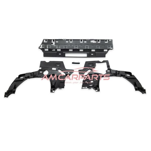 Upgrade Sport Design Heck Diffusor passend für BMW 3er G20 / G21 Vor-Facelift Limousine / Touring 18+ Matt schwarz / Carbon-Optik