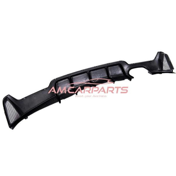 Upgrade Sport Design Heck Diffusor passend für BMW 4er F32 / F33 / F36 Coupe / Cabrio 13+ Carbon-Optik
