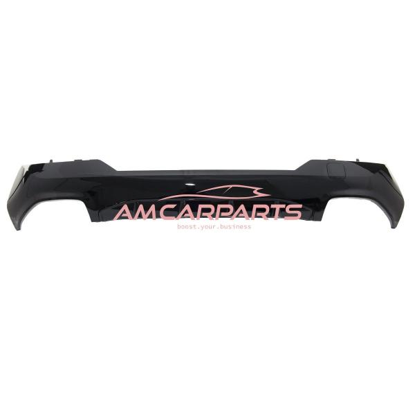 Upgrade Sport Design Heck Diffusor passend für BMW 4er G22 / G23 / G83 Coupe / Cabrio 20+ Hochglanz schwarz