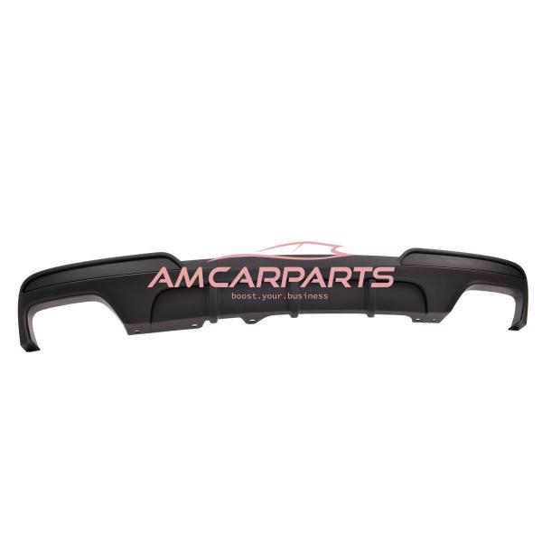 Upgrade Sport Design Heck Diffusor passend für BMW 5er F10 / F11 Limousine / Touring 09-16 Matt schwarz