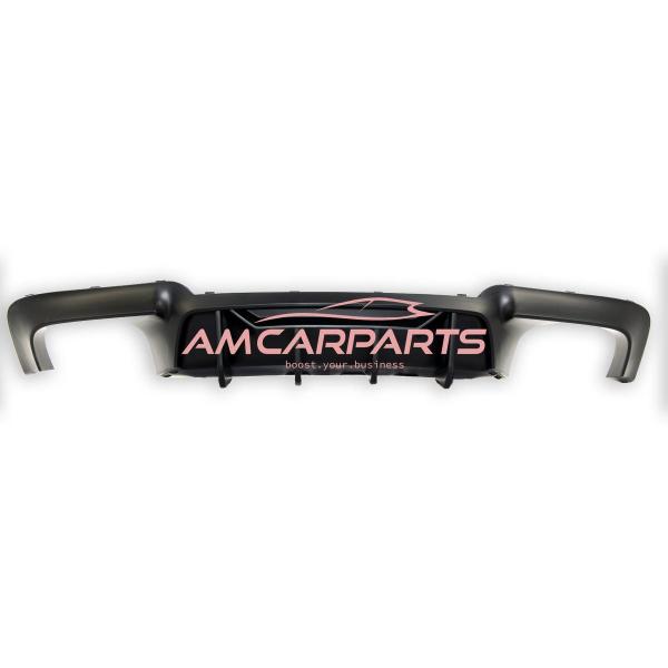 Upgrade Sport Design Heck Diffusor passend für BMW 5er F10 / F11 Limousine / Touring 09-16 Matt schwarz