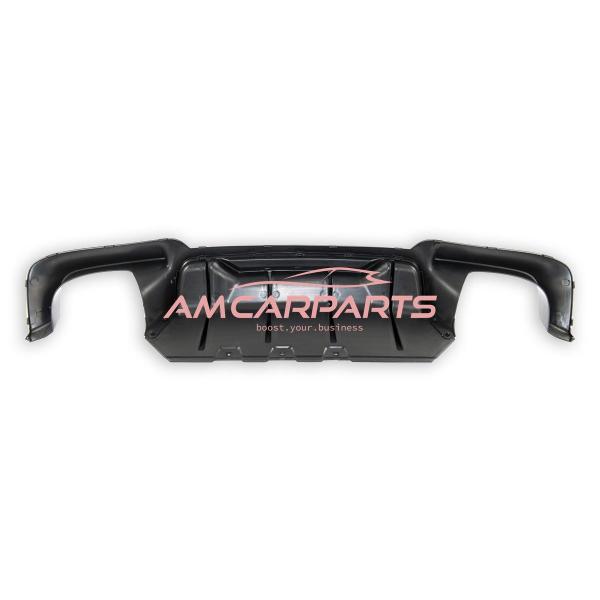 Upgrade Sport Design Heck Diffusor passend für BMW 5er F10 / F11 Limousine / Touring 09-16 Hochglanz schwarz