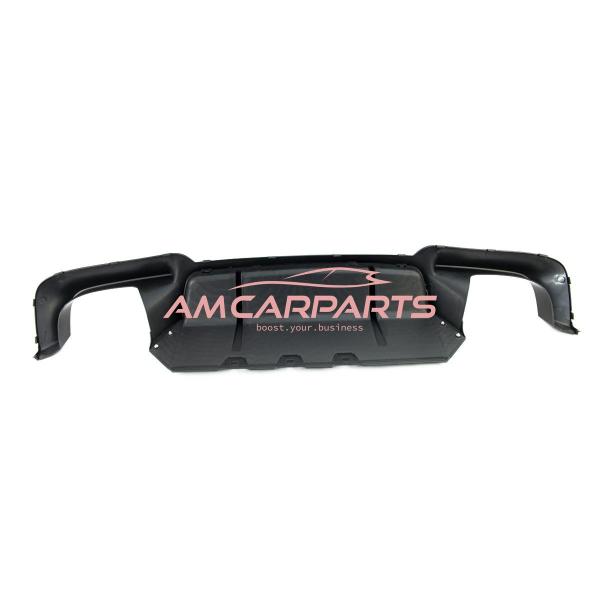 Upgrade Sport Design Heck Diffusor passend für BMW 5er F10 / F11 Limousine / Touring 09-16 Matt schwarz