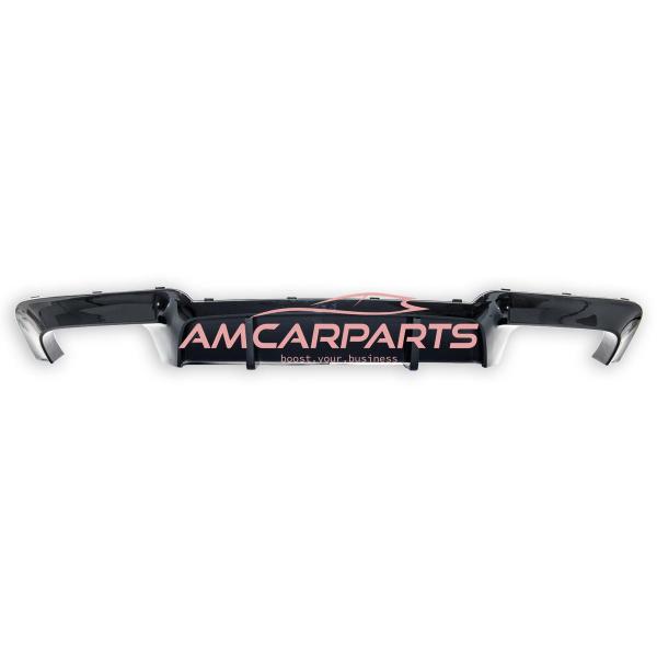Upgrade Sport Design Heck Diffusor passend für BMW 5er F10 / F11 Limousine / Touring 09-16 Hochglanz schwarz