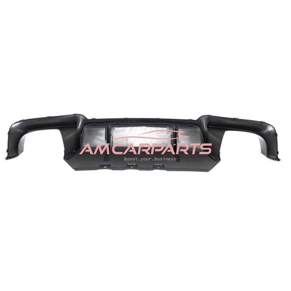 Upgrade Sport Design Heck Diffusor passend für BMW 5er F10 / F11 Limousine / Touring 09-16 Hochglanz schwarz