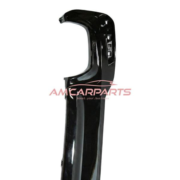 Upgrade Sport Design Heck Diffusor passend für BMW 5er G30 / G31 Limousine / Touring Vor-Facelift 16-20 Hochglanz schwarz