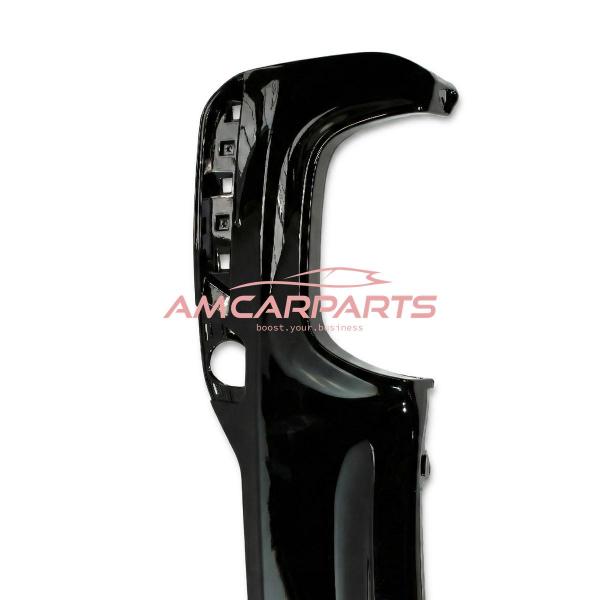 Upgrade Sport Design Heck Diffusor passend für BMW 5er G30 / G31 Limousine / Touring Vor-Facelift 16-20 Hochglanz schwarz
