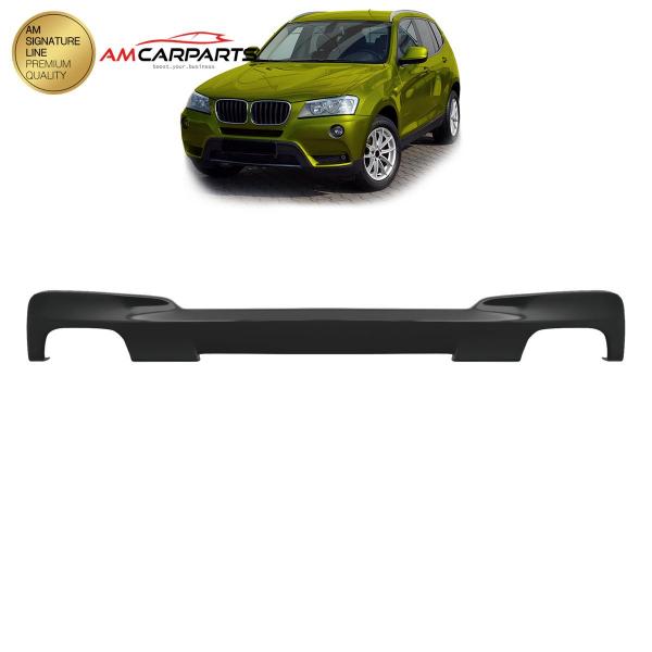 Upgrade Sport Design Heck Diffusor passend für BMW X3 F25 Facelift 14-17