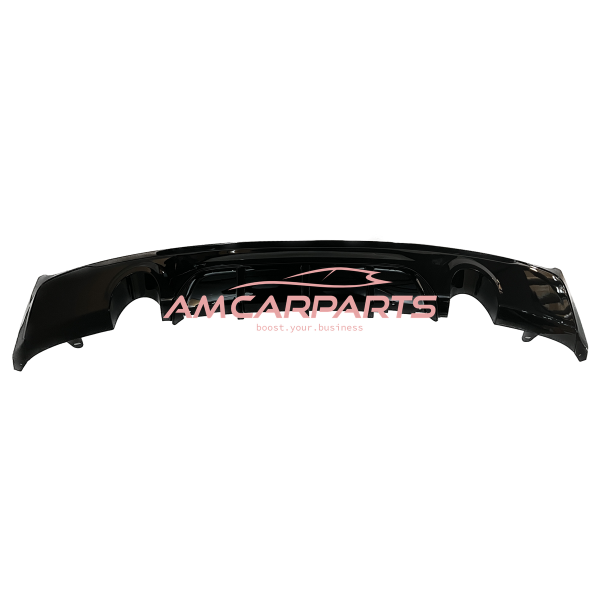 Upgrade Sport Design Heck Diffusor passend für BMW 2er F22 / F23 Coupe / Cabrio 14-21 Hochglanz schwarz