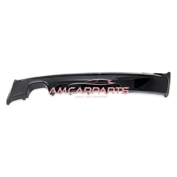 Upgrade Sport Design Heck Diffusor passend für BMW 2er F22 / F23 Coupe / Cabrio 14-21 Hochglanz schwarz