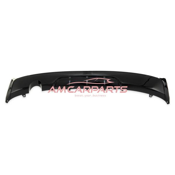 Upgrade Sport Design Heck Diffusor passend für BMW 2er F22 / F23 Coupe / Cabrio 14-21 Hochglanz schwarz