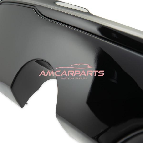 Upgrade Sport Design Heck Diffusor passend für BMW 2er F22 / F23 Coupe / Cabrio 14-21 Hochglanz schwarz