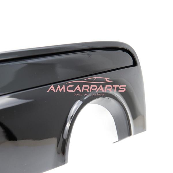 Upgrade Sport Design Heck Diffusor passend für BMW 5er F10 / F11 Limousine / Touring 09-16 Hochglanz schwarz