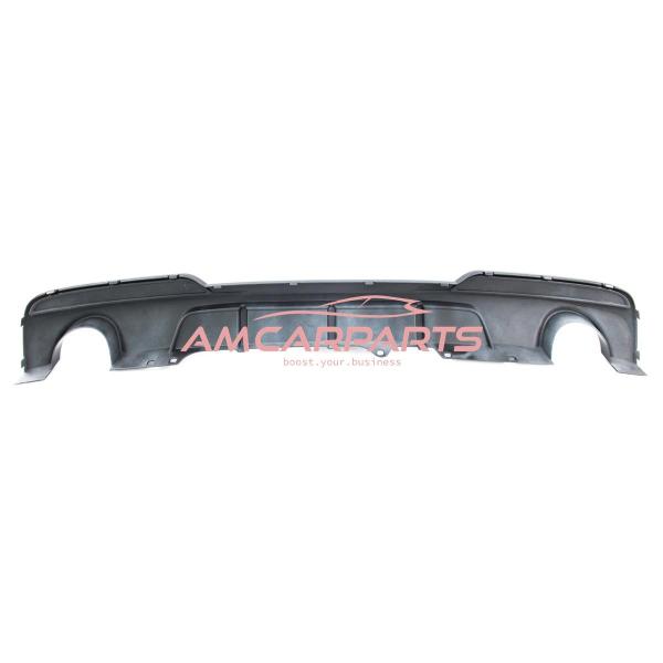 Upgrade Sport Design Heck Diffusor passend für BMW 5er F10 / F11 Limousine / Touring 09-16 Hochglanz schwarz