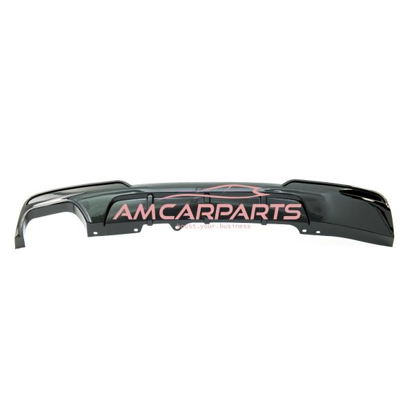 Upgrade Sport Design Heck Diffusor passend für BMW 5er F10 / F11 Limousine / Touring 09-16 Hochglanz schwarz