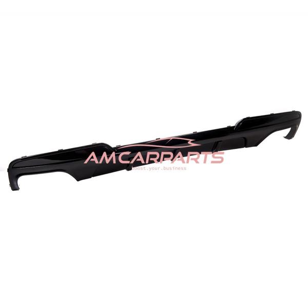 Upgrade Sport Design Heck Diffusor passend für BMW 5er F10 / F11 Limousine / Touring 09-16 Hochglanz schwarz