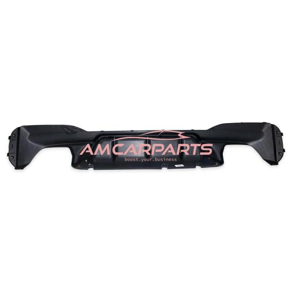 Upgrade Sport Design Heck Diffusor passend für BMW 5er G30 / G31 Limousine / Touring 16-23 Hochglanz schwarz