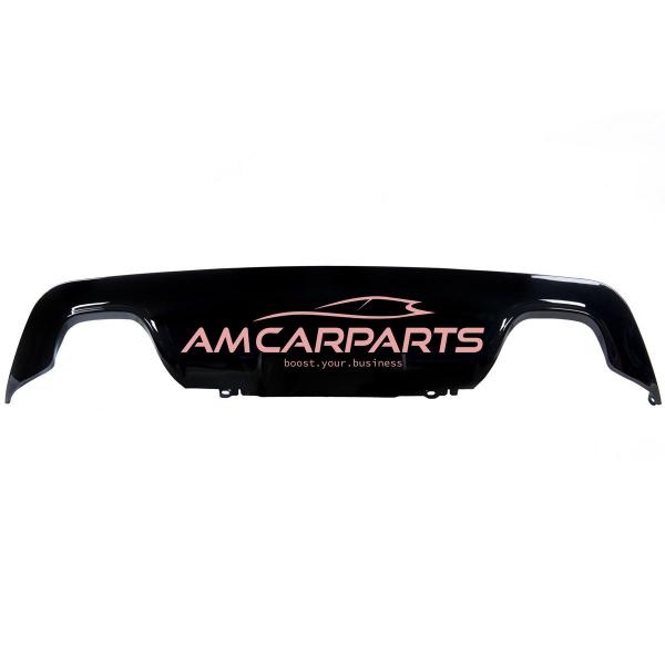 Upgrade Sport Design Heck Diffusor passend für BMW 5er E60 / E61 Limousine / Touring 03-10 Hochglanz schwarz