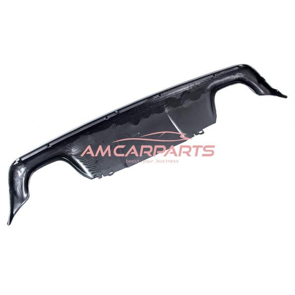 Upgrade Sport Design Heck Diffusor passend für BMW 5er E60 / E61 Limousine / Touring 01-10 Carbon-Optik