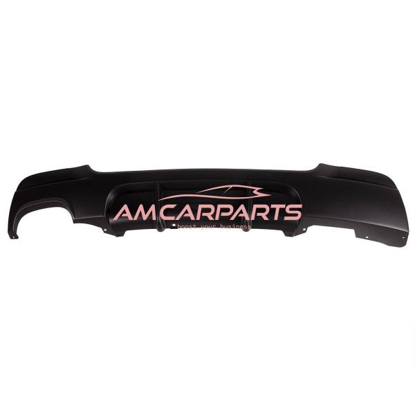 Upgrade Sport Design Heck Diffusor passend für BMW 3er E92 / E93 Coupe / Cabrio 06-13 Matt schwarz