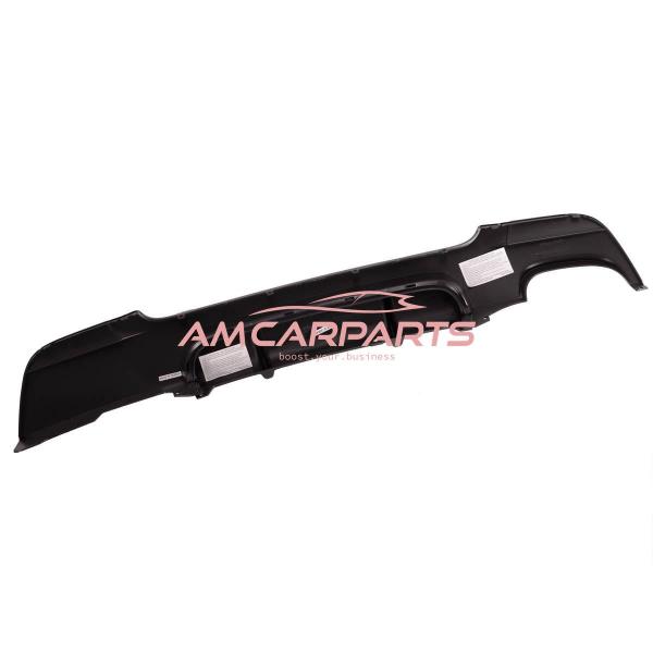 Upgrade Sport Design Heck Diffusor passend für BMW 3er E92 / E93 Coupe / Cabrio 06-13 Matt schwarz