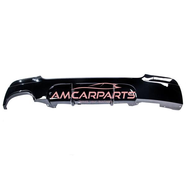Upgrade Sport Design Heck Diffusor passend für BMW 3er E92 / E93 Coupe / Cabrio 06-13 Hochglanz schwarz