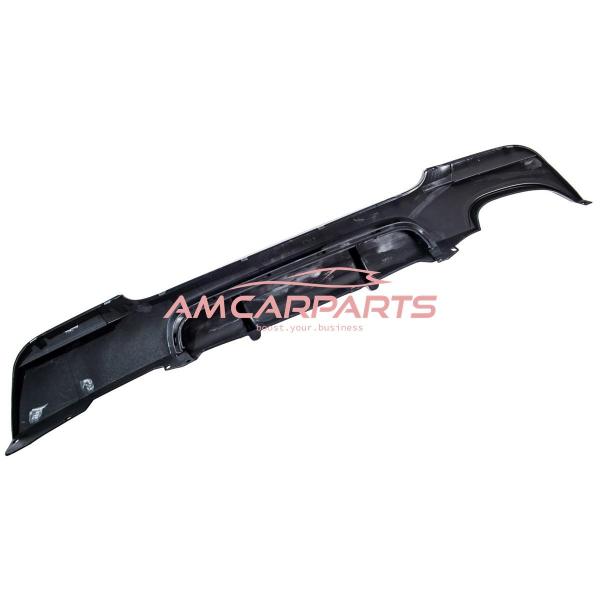 Upgrade Sport Design Heck Diffusor passend für BMW 3er E92 / E93 Coupe / Cabrio 06-13 Hochglanz schwarz