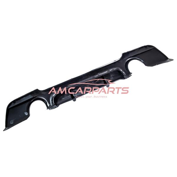 Upgrade Sport Design Heck Diffusor passend für BMW 3er E92 / E93 Coupe / Cabrio 06-13 Hochglanz schwarz