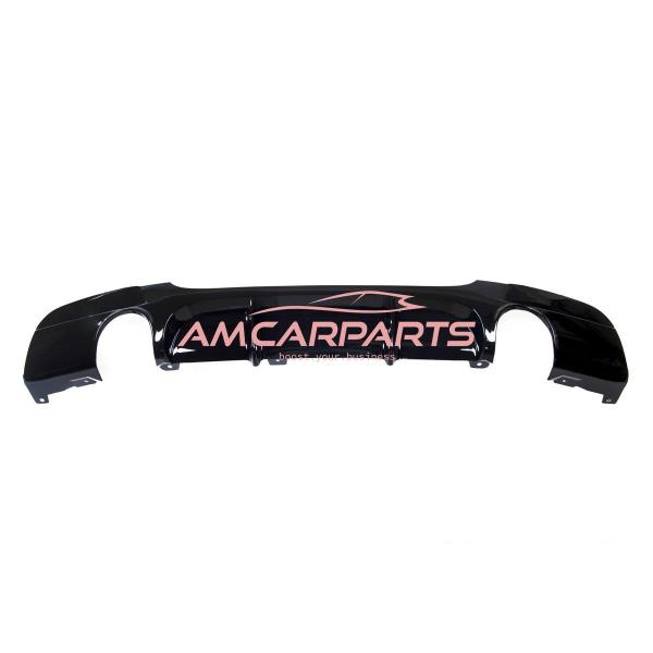 Upgrade Sport Design Heck Diffusor passend für BMW 3er E90 / E91 Limousine / Touring 05-11 Hochglanz schwarz