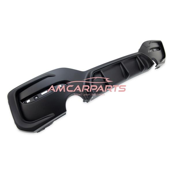 Upgrade Sport Design Heck Diffusor passend für BMW 1er F20 / F21 Facelift 15-19 Matt schwarz