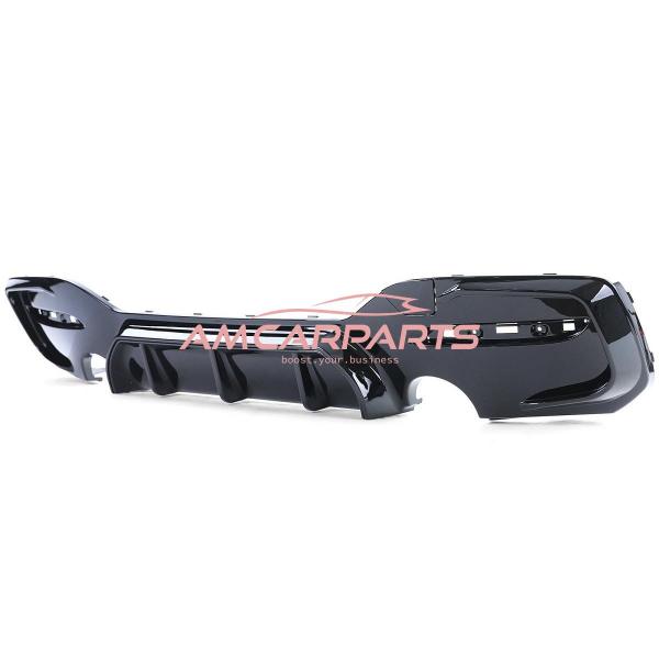 Upgrade Sport Design Heck Diffusor passend für BMW 1er F20 / F21 Facelift 15-19 Hochglanz schwarz