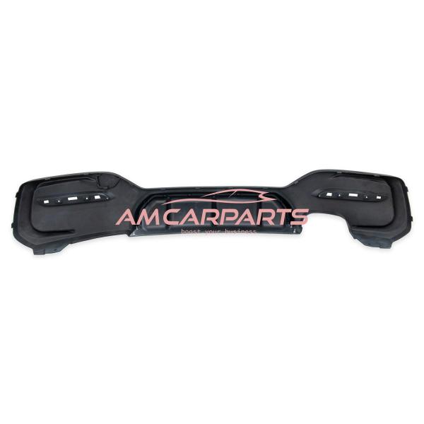 Upgrade Sport Design Heck Diffusor passend für BMW 1er F20 / F21 Facelift 15-19 Matt schwarz