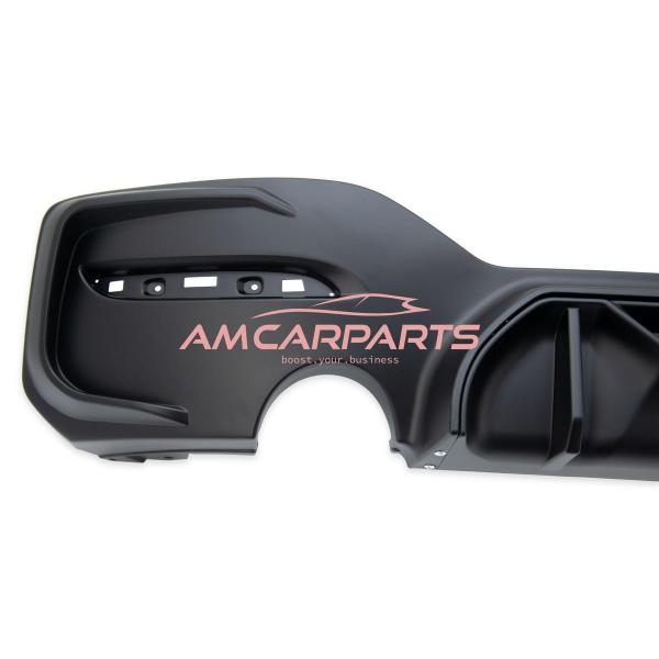 Upgrade Sport Design Heck Diffusor passend für BMW 1er F20 / F21 Facelift 15-19 Matt schwarz