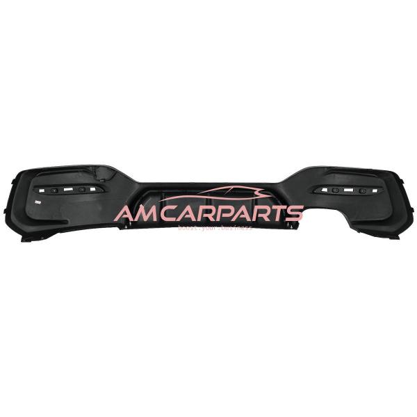 Upgrade Sport Design Heck Diffusor passend für BMW 1er F20 / F21 Facelift 15-19 Hochglanz schwarz