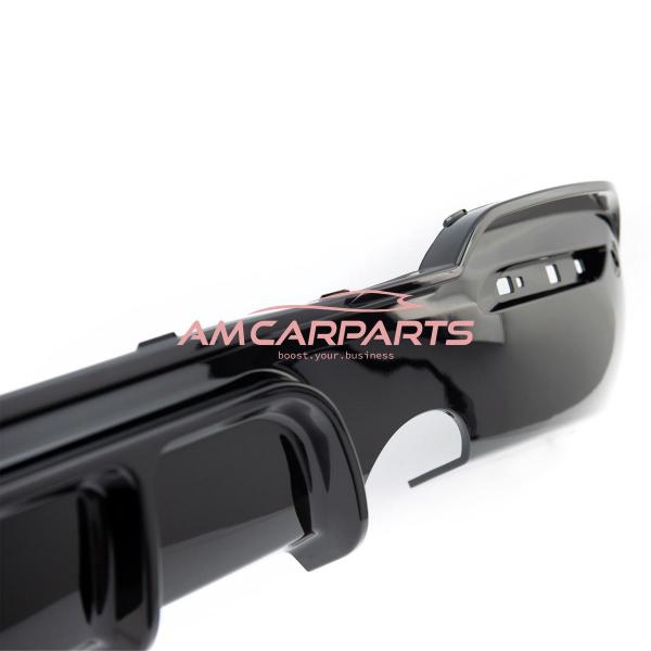 Upgrade Sport Design Heck Diffusor passend für BMW 3er F34 13-20 Hochglanz schwarz