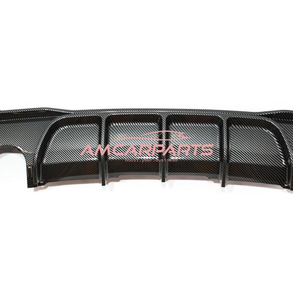 Upgrade Sport Design Heck Diffusor passend für BMW 3er F34 13-20 Carbon-Optik