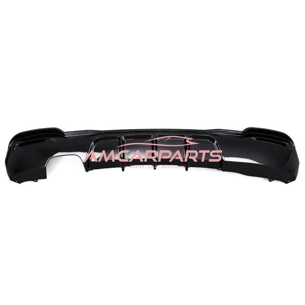 Upgrade Sport Design Heck Diffusor passend für BMW 3er F34 13-20 Hochglanz schwarz